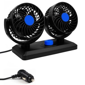 Double Headed Vehicle Fan