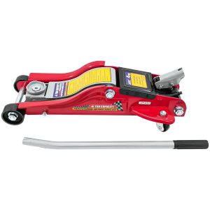 Hydraulic floor jack for cars