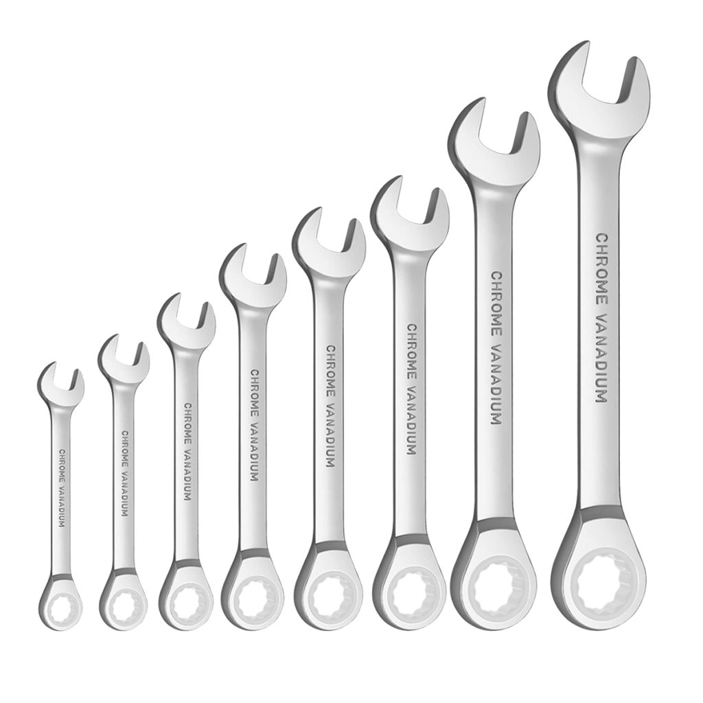 JTI FORGE Heavy Duty 8 Piece Combination Spanner Set – JK10042