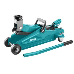 TOTAL THT10821 Hydraulic Floor Jack – 2 Ton Heavy Duty Car Lifting Jack, 140–340mm Lift Range, Steel Body, Portable Garage Jack