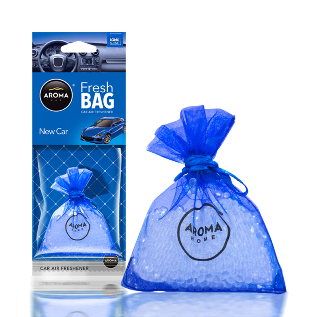 AROMA Home Fresh Bag Car Air Freshener, Natural Fragrance Beads, Long Lasting Up to 60 Days, Eco Friendly Non Toxic Air Freshener for Car Home Office Bathroom, No Gas No Ammonia