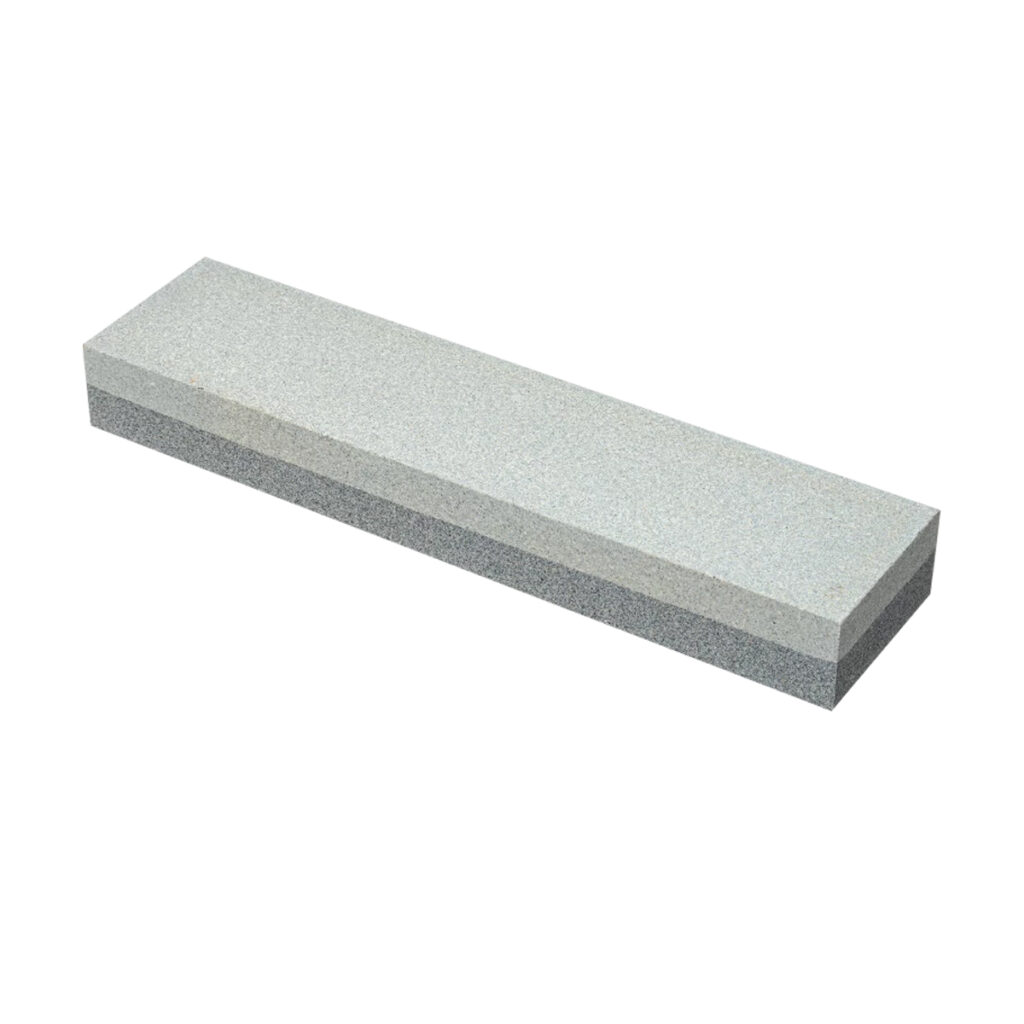 TOTAL Double Sided Knife Sharpening Stone for Kitchen Knives, Whetstone Blade Sharpener for Chef Knife, Meat Cleaver, Fruit Knife, Fish Knife, Professional Manual Sharpening Stone for Home & Kitchen Use TAC2620001