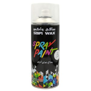 SAFI WAX Spray Paint 450ML – Premium Clear Lacquer, High Gloss Finish, Quick Dry Multi-Surface Aerosol Paint (SFW-P)